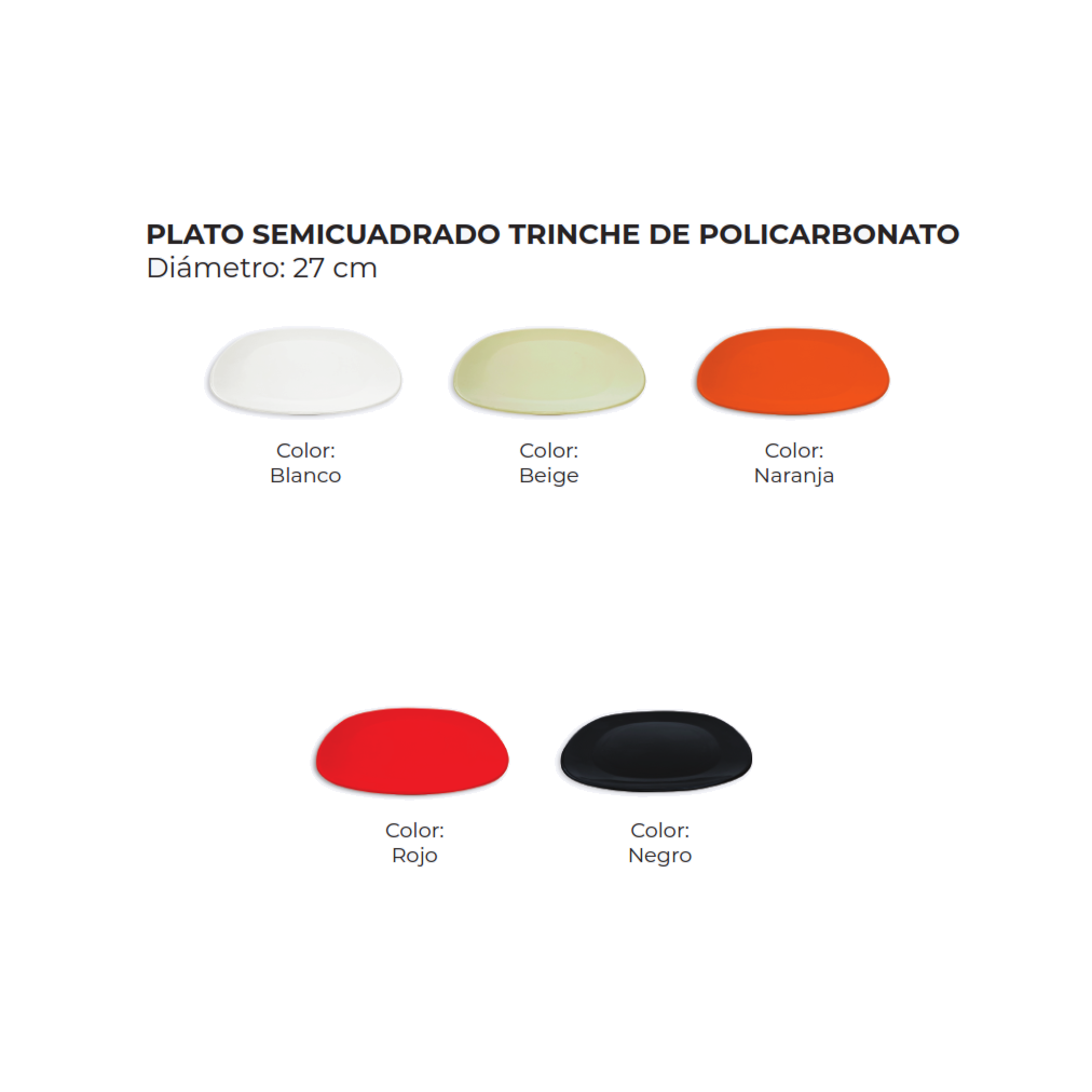 Platos de Policarbonato - Image 5