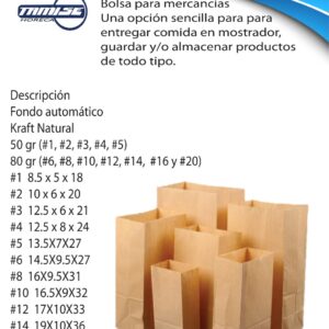 Bolsa despensa fondo automatico
